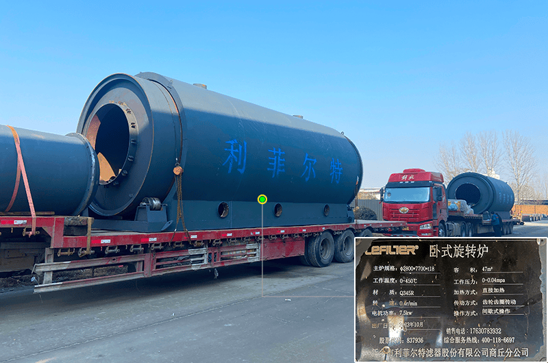 廢輪胎熱裂解煉油設(shè)備爐膽為什么會鼓包變形？
